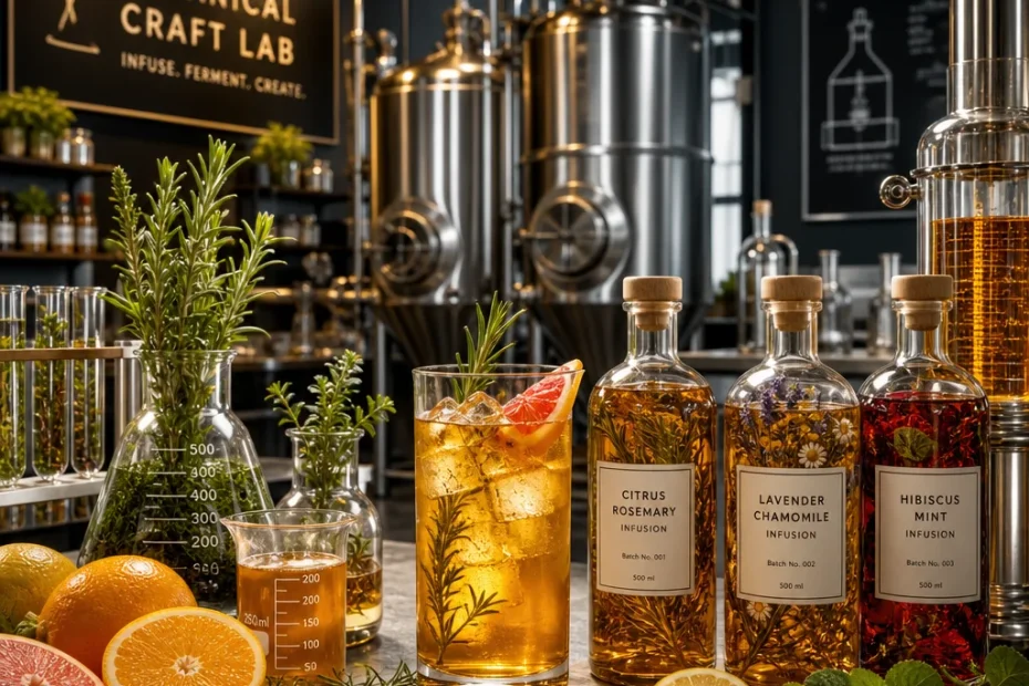 The Rise of Infused Craft Beverages: Trends in Modern Brewing Innovation