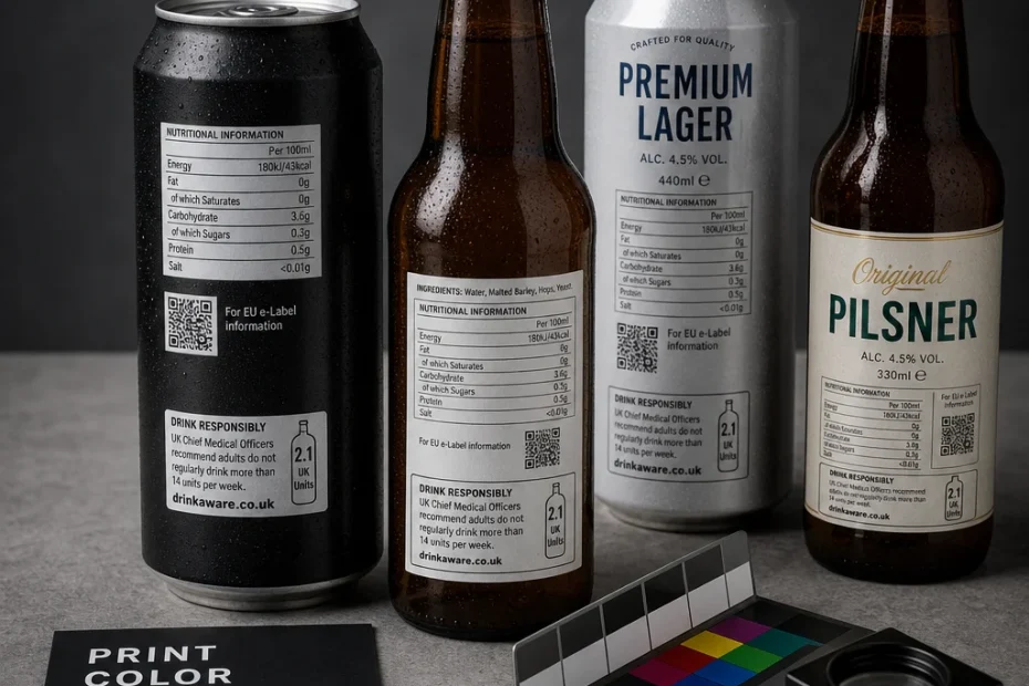 Packaging Design and Compliance Labeling in Regulated Beverage Categories
